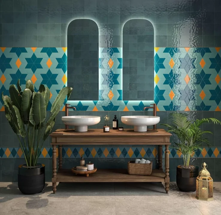 Товарное ИИ видео: коллекция плитки Kerama Marazzi Риад