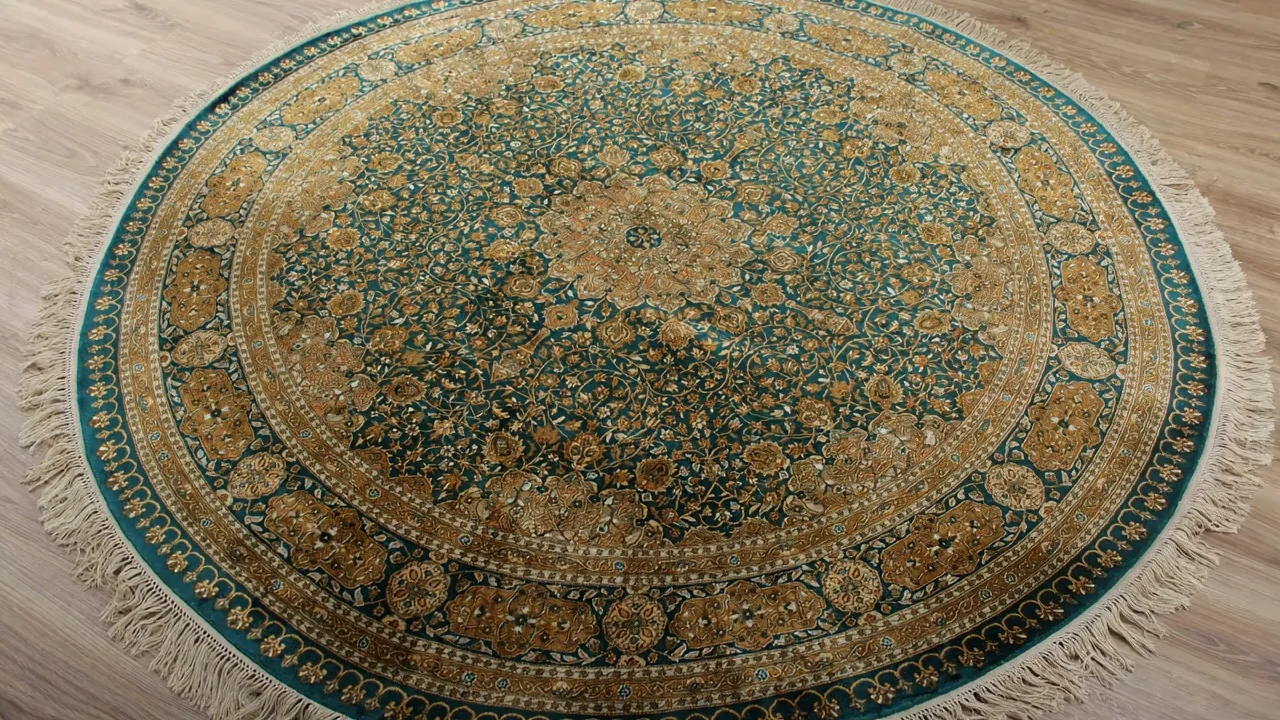 ИИ видео для товара OMO Rugs: кашмирский ковёр, 2434